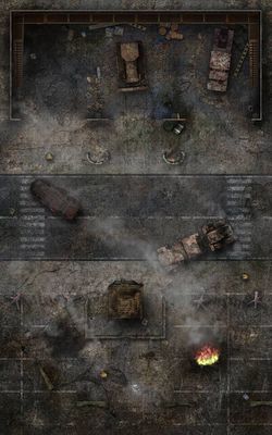 Carte 1007, carte de JDR — battlemap pour Roll20 et Foundry VTT