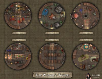 Carte 1085, carte de JDR — battlemap pour Roll20 et Foundry VTT