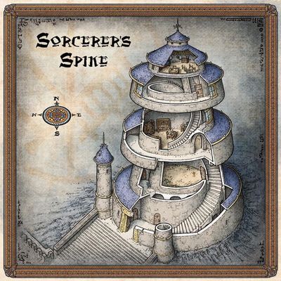 Carte 1097, carte de JDR — battlemap pour Roll20 et Foundry VTT