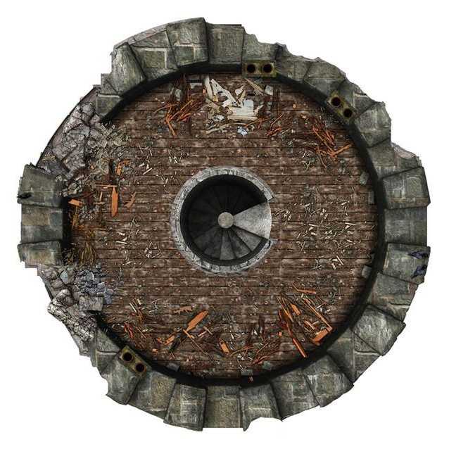 Carte 111, carte de JDR — battlemap pour Roll20 et Foundry VTT
