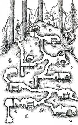 Carte 1115, carte de JDR — battlemap pour Roll20 et Foundry VTT