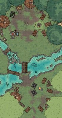 Carte 1137, carte de JDR — battlemap pour Roll20 et Foundry VTT