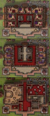 Carte 1148, carte de JDR — battlemap pour Roll20 et Foundry VTT