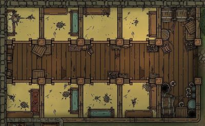 Carte 1171, carte de JDR — battlemap pour Roll20 et Foundry VTT