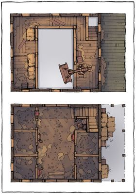 Carte 1178, carte de JDR — battlemap pour Roll20 et Foundry VTT