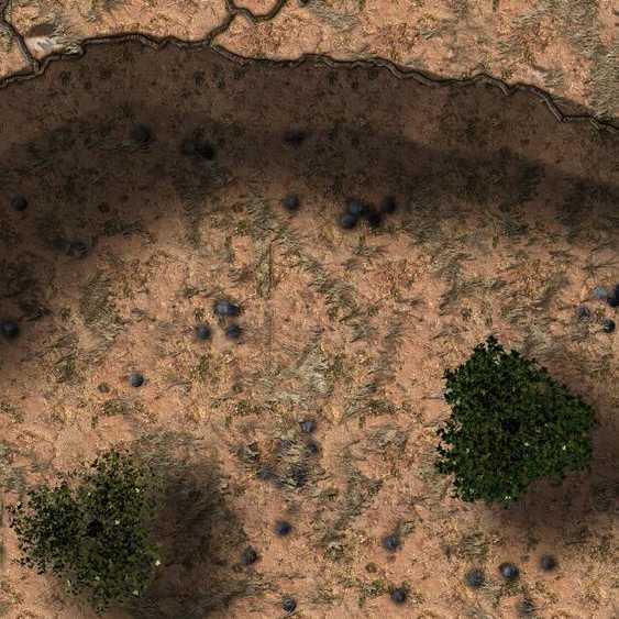 Carte 120, carte de JDR — battlemap pour Roll20 et Foundry VTT