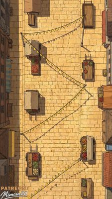 Carte 1209, carte de JDR — battlemap pour Roll20 et Foundry VTT