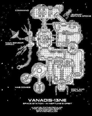Carte 1247, carte de JDR — battlemap pour Roll20 et Foundry VTT