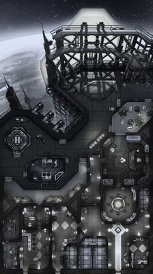 Carte 1251, carte de JDR — battlemap pour Roll20 et Foundry VTT