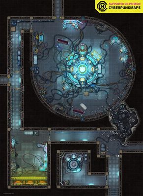 Carte 1268, carte de JDR — battlemap pour Roll20 et Foundry VTT