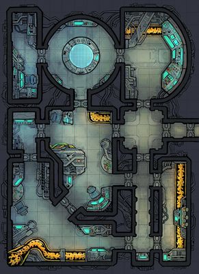 Carte 1269, carte de JDR — battlemap pour Roll20 et Foundry VTT