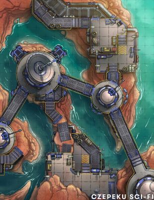 Carte 1274, carte de JDR — battlemap pour Roll20 et Foundry VTT
