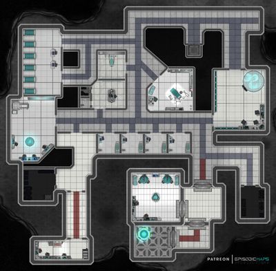 Carte 1277, carte de JDR — battlemap pour Roll20 et Foundry VTT