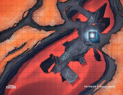 Carte 1311, carte de JDR — battlemap pour Roll20 et Foundry VTT