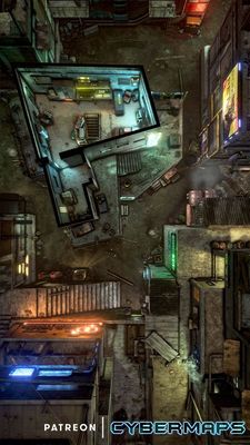 Carte 1345, carte de JDR — battlemap pour Roll20 et Foundry VTT