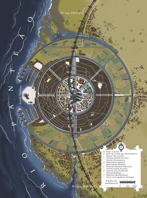 Carte 1356, carte de JDR — battlemap pour Roll20 et Foundry VTT