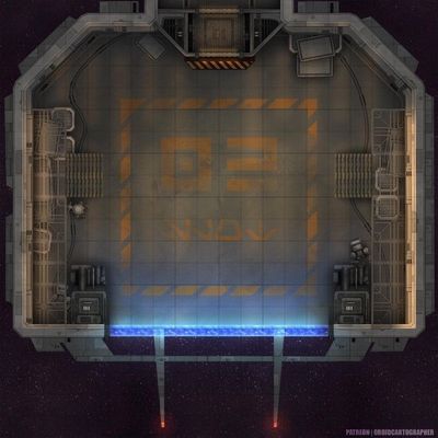 Carte 1381, carte de JDR — battlemap pour Roll20 et Foundry VTT