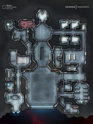 Carte 1396, carte de JDR — battlemap pour Roll20 et Foundry VTT