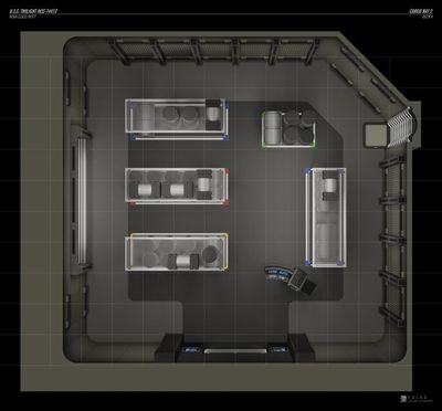 Carte 1409, carte de JDR — battlemap pour Roll20 et Foundry VTT