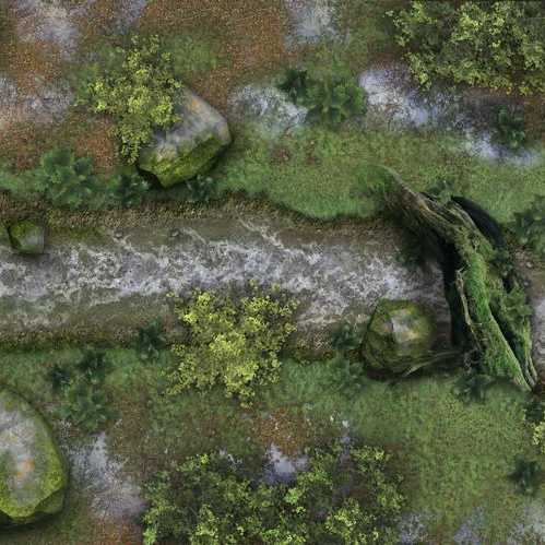 Carte 141, carte de JDR — battlemap pour Roll20 et Foundry VTT