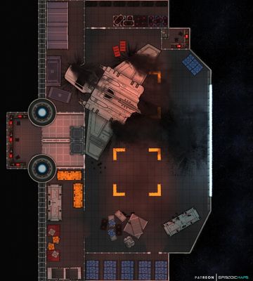Carte 1417, carte de JDR — battlemap pour Roll20 et Foundry VTT