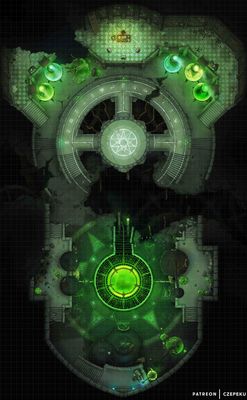 Carte 1477, carte de JDR — battlemap pour Roll20 et Foundry VTT