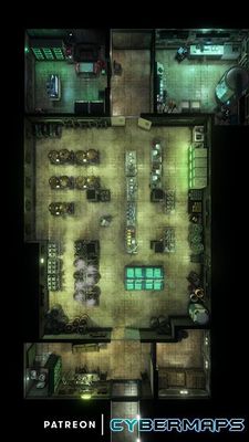 Carte 1481, carte de JDR — battlemap pour Roll20 et Foundry VTT