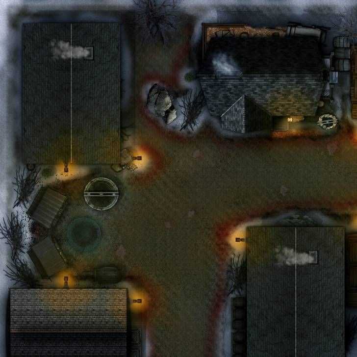 Carte 149, carte de JDR — battlemap pour Roll20 et Foundry VTT