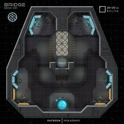 Carte 1490, carte de JDR — battlemap pour Roll20 et Foundry VTT