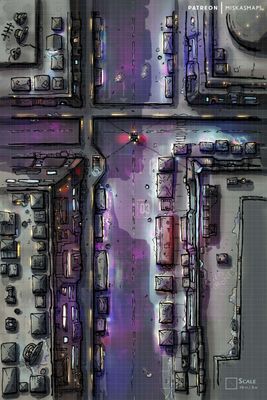 Carte 1531, carte de JDR — battlemap pour Roll20 et Foundry VTT