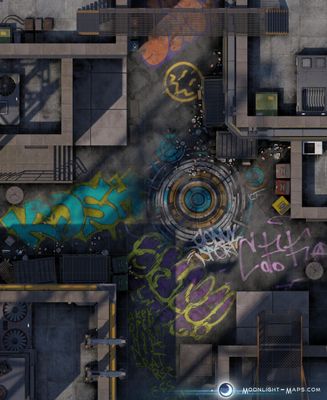 Carte 1532, carte de JDR — battlemap pour Roll20 et Foundry VTT