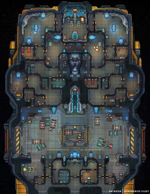 Carte 1560, carte de JDR — battlemap pour Roll20 et Foundry VTT