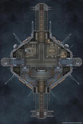 Carte 1660, carte de JDR — battlemap pour Roll20 et Foundry VTT