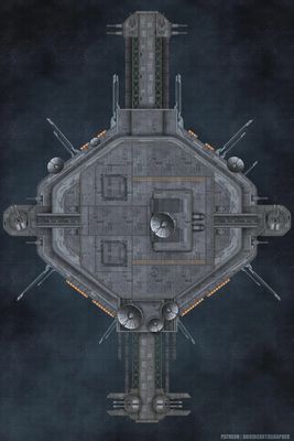 Carte 1669, carte de JDR — battlemap pour Roll20 et Foundry VTT