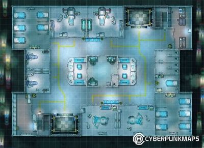 Carte 1721, carte de JDR — battlemap pour Roll20 et Foundry VTT