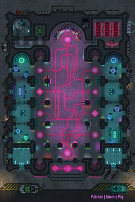 Carte 1729, carte de JDR — battlemap pour Roll20 et Foundry VTT