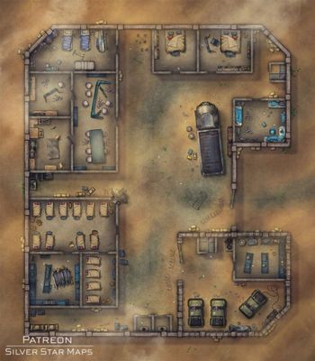 Carte 1737, carte de JDR — battlemap pour Roll20 et Foundry VTT