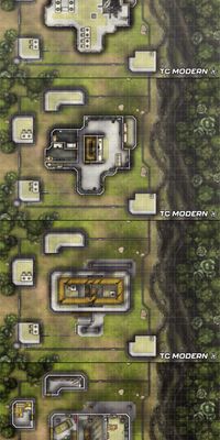 Carte 1738, carte de JDR — battlemap pour Roll20 et Foundry VTT