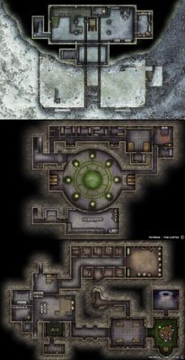 Carte 1757, carte de JDR — battlemap pour Roll20 et Foundry VTT