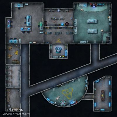 Carte 1762, carte de JDR — battlemap pour Roll20 et Foundry VTT
