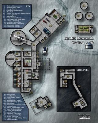 Carte 1765, carte de JDR — battlemap pour Roll20 et Foundry VTT