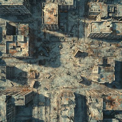 Carte 1782, carte de JDR — battlemap pour Roll20 et Foundry VTT