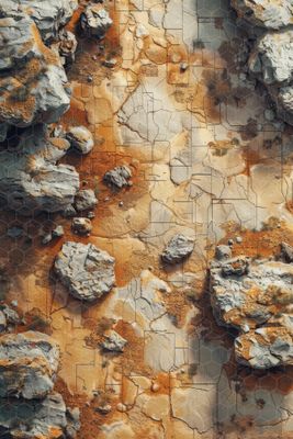 Carte 1787, carte de JDR — battlemap pour Roll20 et Foundry VTT