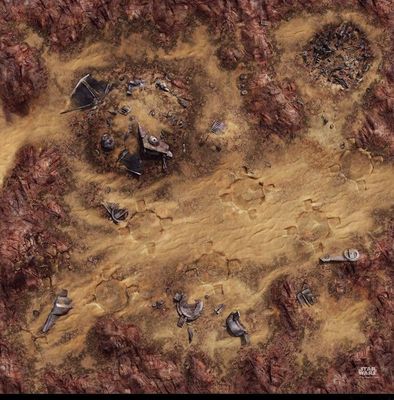 Carte 1792, carte de JDR — battlemap pour Roll20 et Foundry VTT