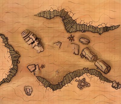 Carte 1794, carte de JDR — battlemap pour Roll20 et Foundry VTT