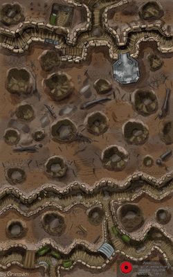 Carte 1797, carte de JDR — battlemap pour Roll20 et Foundry VTT