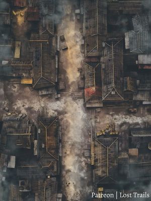 Carte 1802, carte de JDR — battlemap pour Roll20 et Foundry VTT