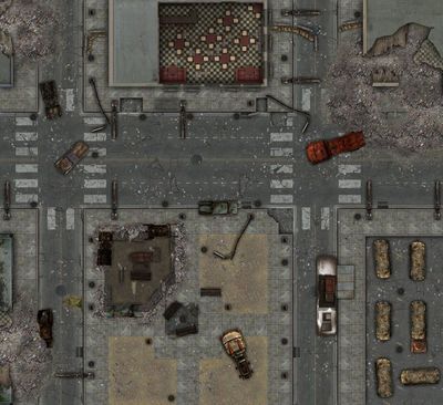 Carte 1816, carte de JDR — battlemap pour Roll20 et Foundry VTT