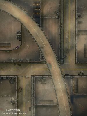 Carte 1822, carte de JDR — battlemap pour Roll20 et Foundry VTT