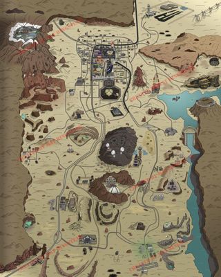 Carte 1842, carte de JDR — battlemap pour Roll20 et Foundry VTT